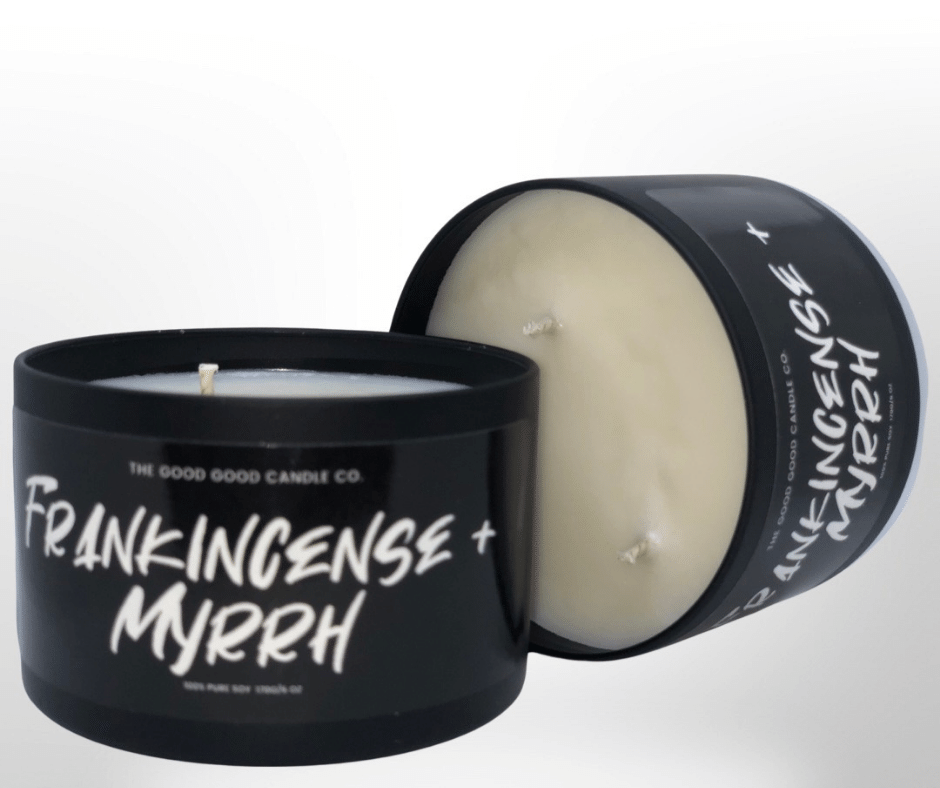Frankincense and Myrrh Premium Soy Candle