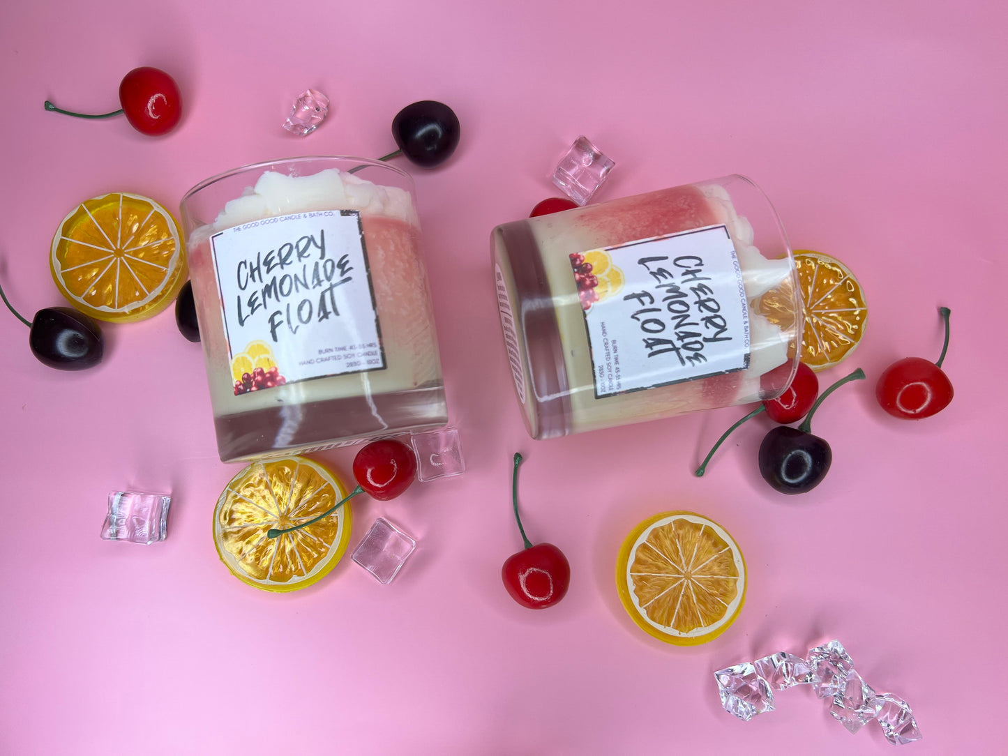 Cherry Lemonade Float Pure Soy Candle