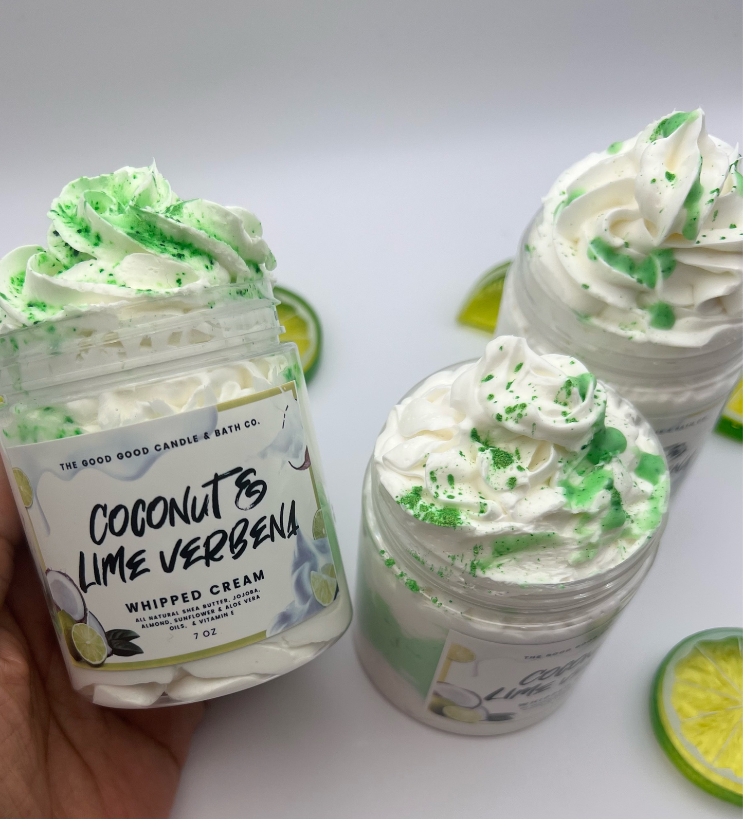 Coconut Lime Verbena "Whipped Cream" Premium Shea Butter
