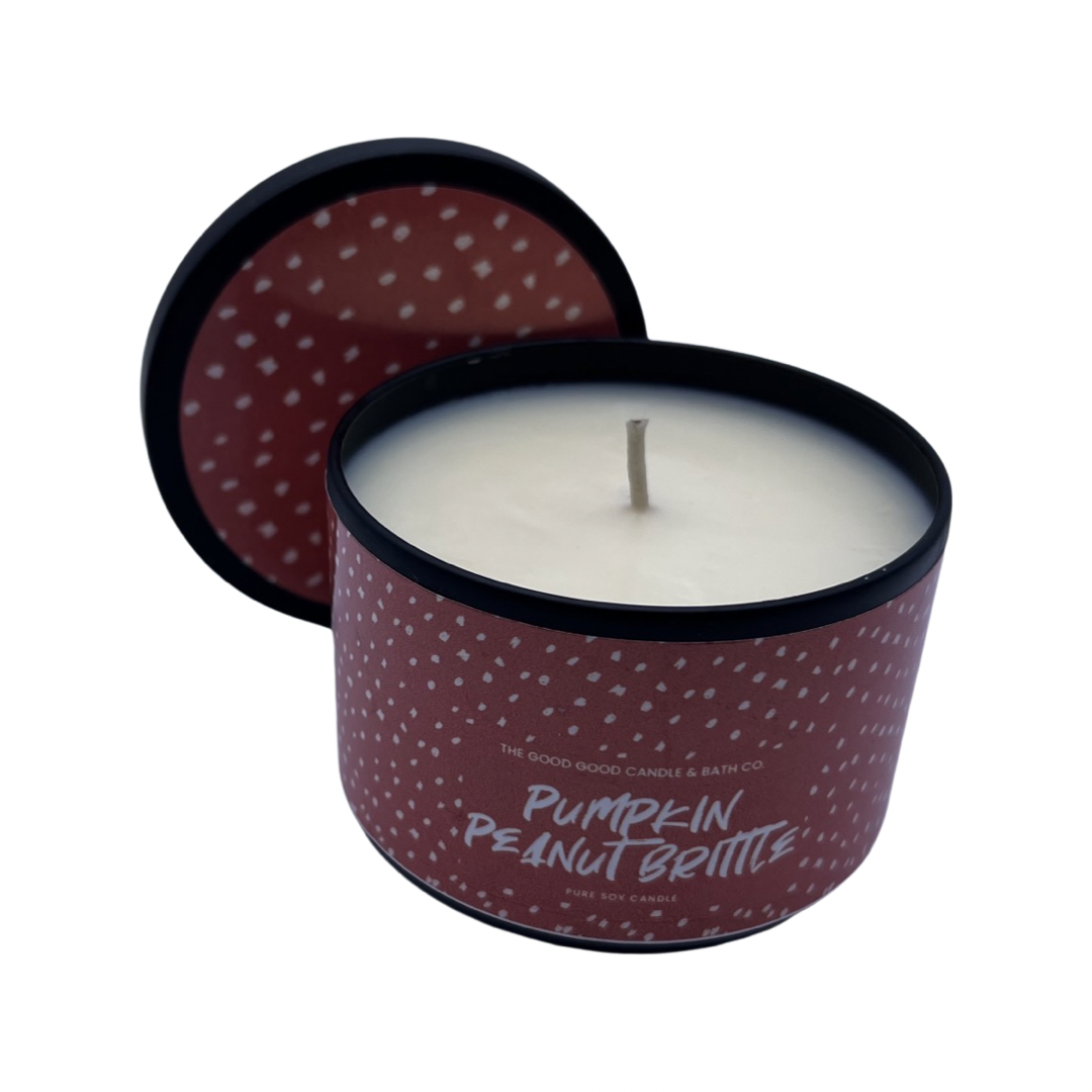 Pumpkin Peanut Brittle Premium Soy Candle