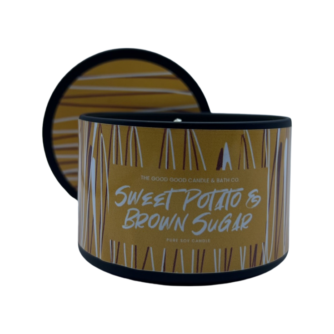 Sweet Potato & Brown Sugar Premium Soy Candle
