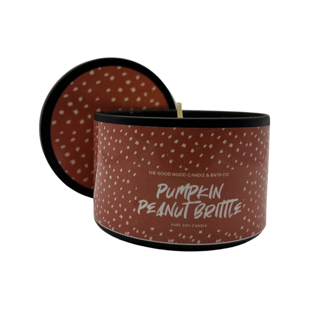 Pumpkin Peanut Brittle Premium Soy Candle