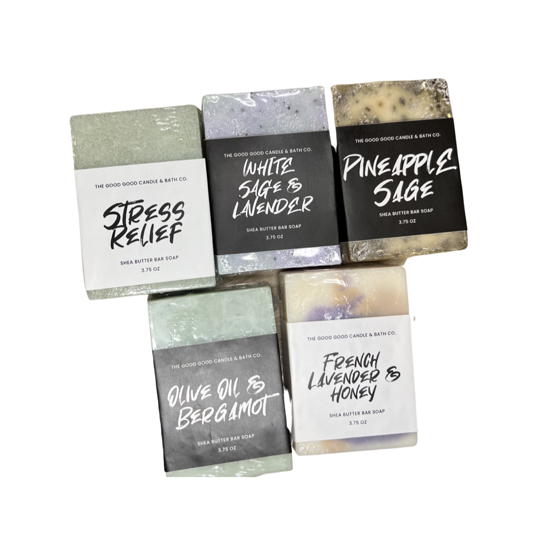 All Natural Shea Butter Bar Soap