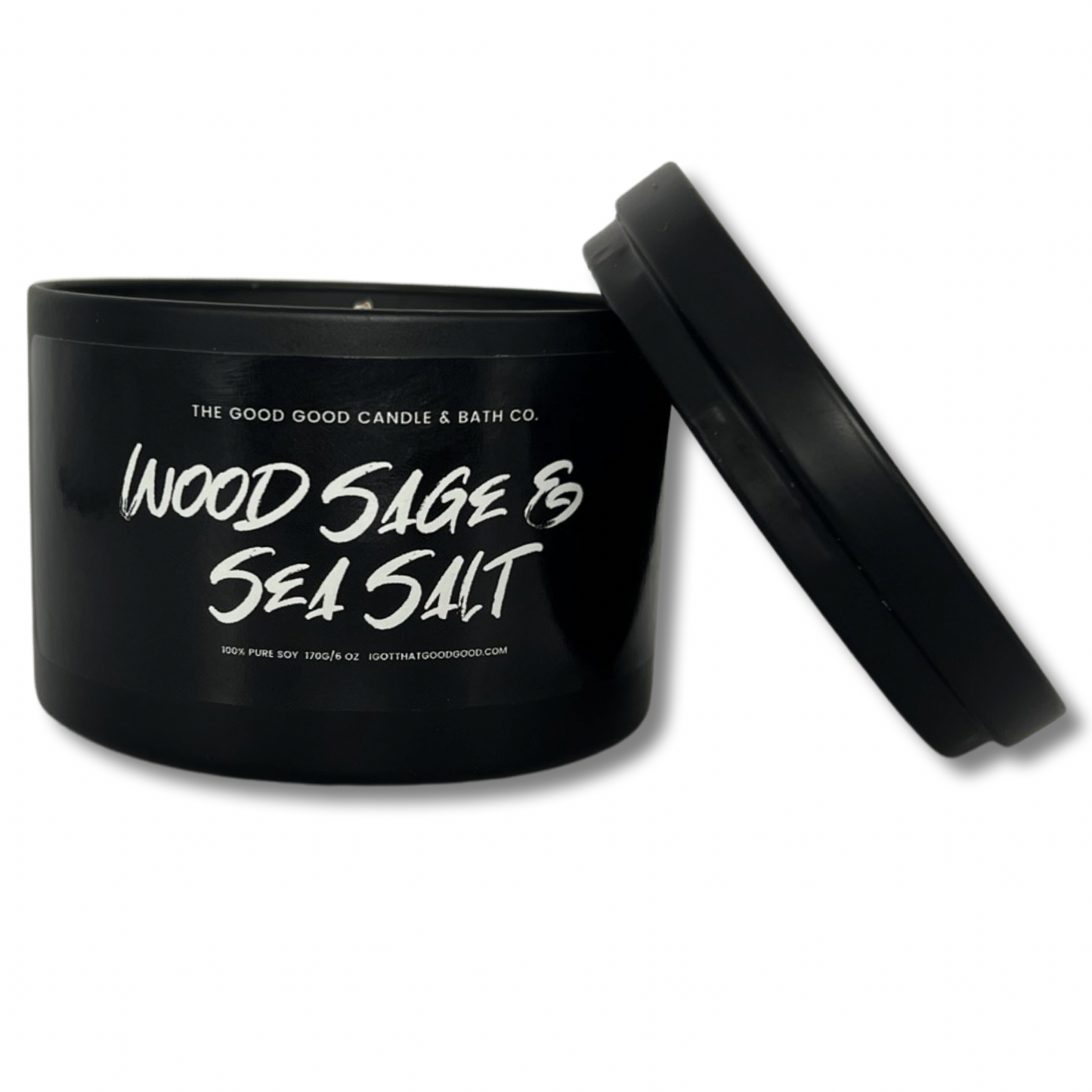 Wood Sage & Sea Salt Premium Soy Candle