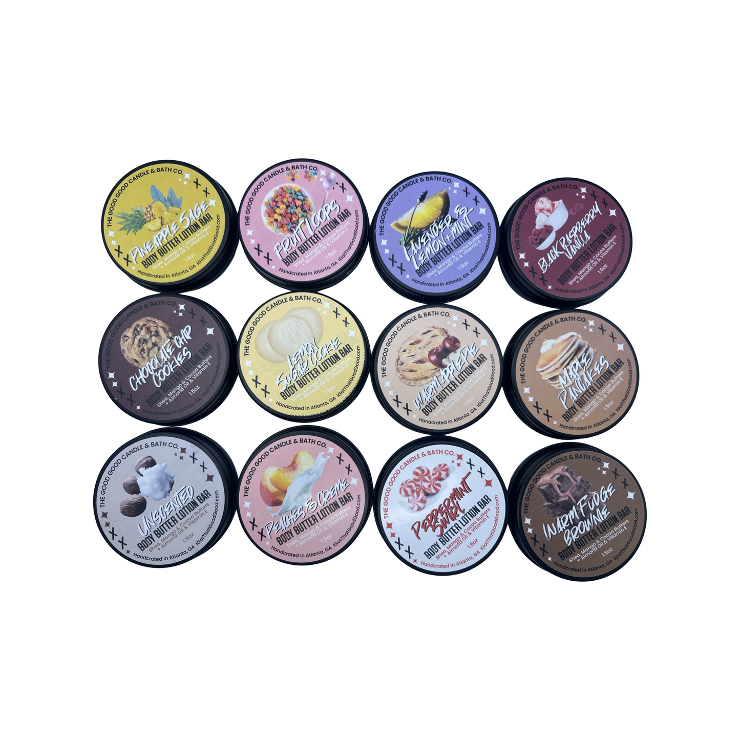 Chocolate Chip Cookie Shea Body Butter Lotion Bar