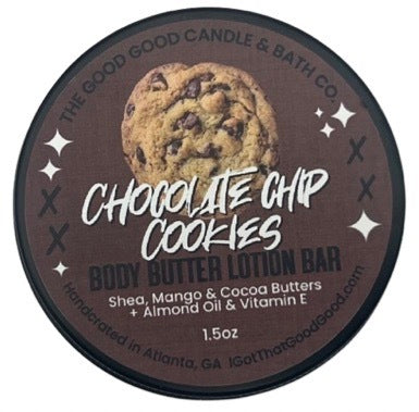 Chocolate Chip Cookie Shea Body Butter Lotion Bar