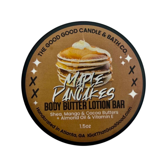 Maple Pancakes Shea Body Butter Lotion Bar