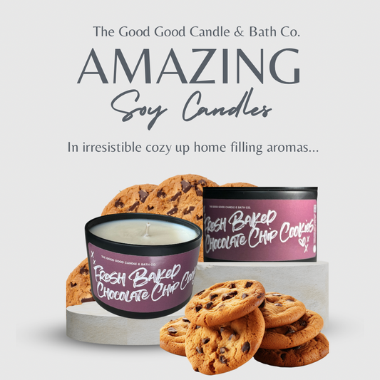 Chocolate Chip Cookies Premium Soy Candle