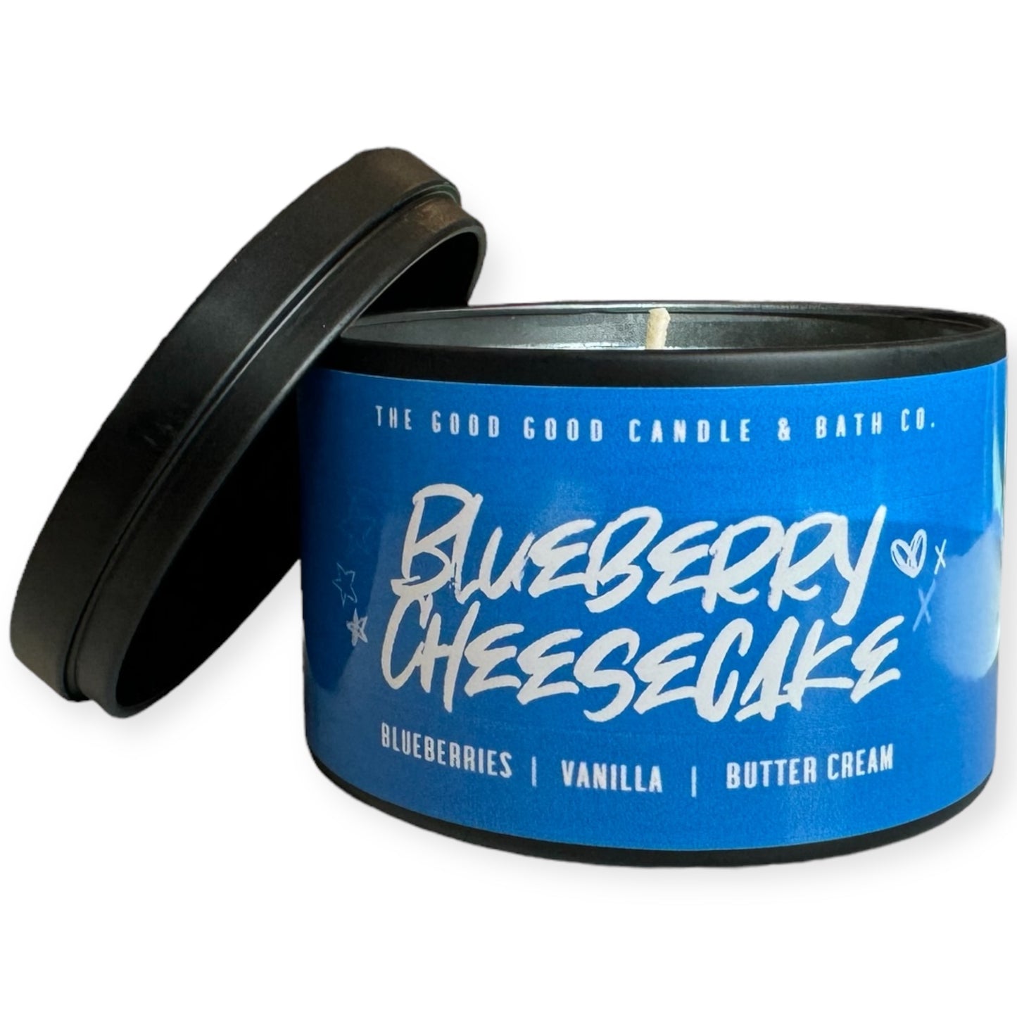 Creamy Blueberry Cheesecake Premium Soy Candle