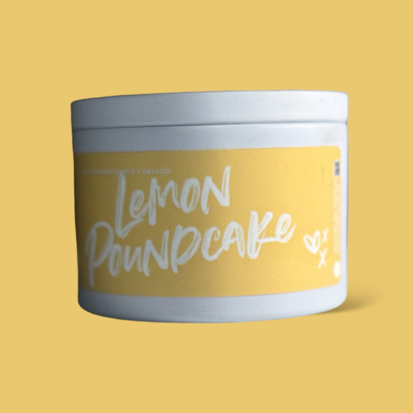 Lemon Poundcake Premium Soy Candle