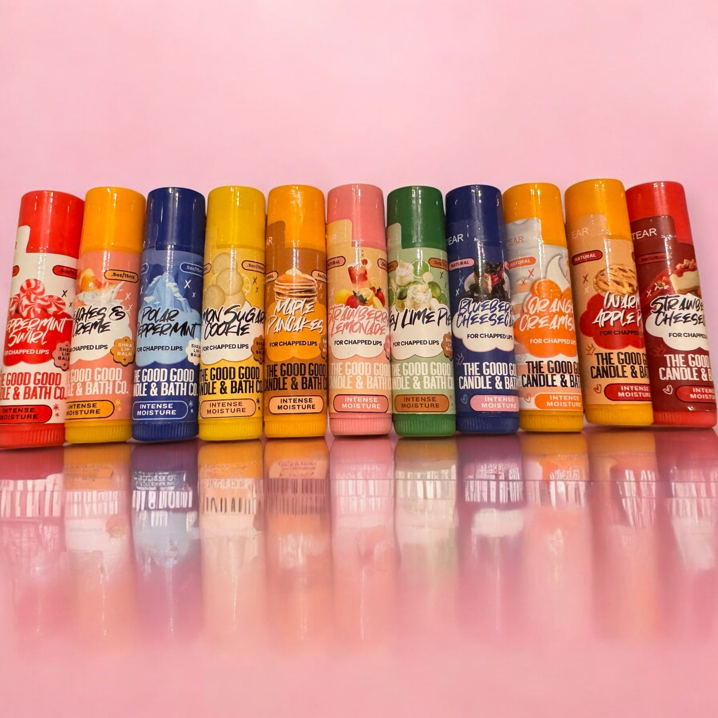 Shea Butter Lip Balm Tube (2Pk)