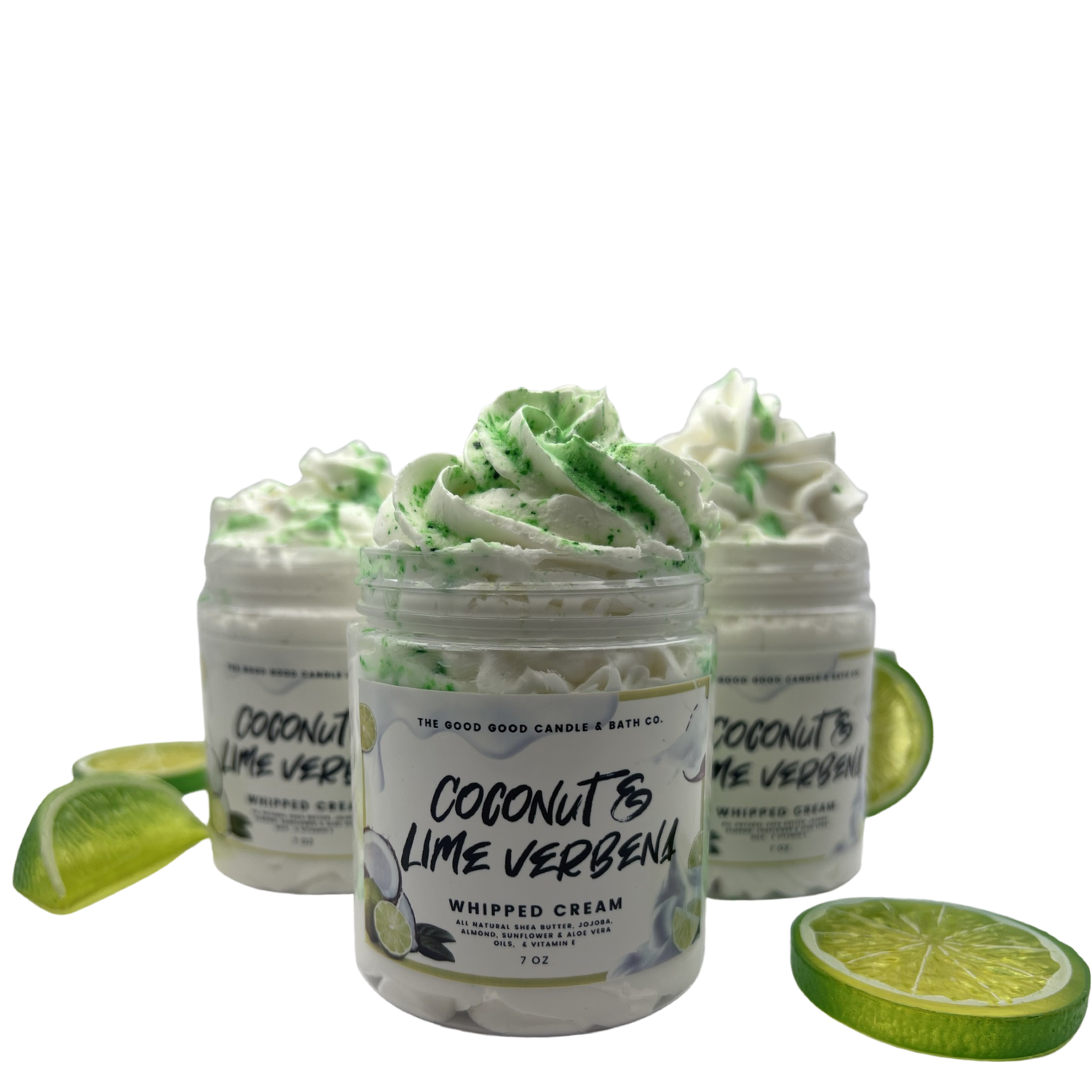 Coconut Lime Verbena "Whipped Cream" Premium Shea Butter